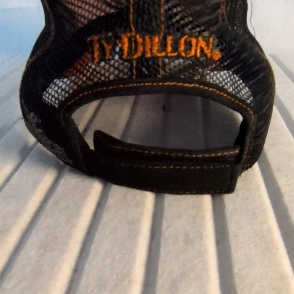 Chase Authentics Ty Dillon RCR Bass Pro Shops NASCAR Cap Orange Black‎